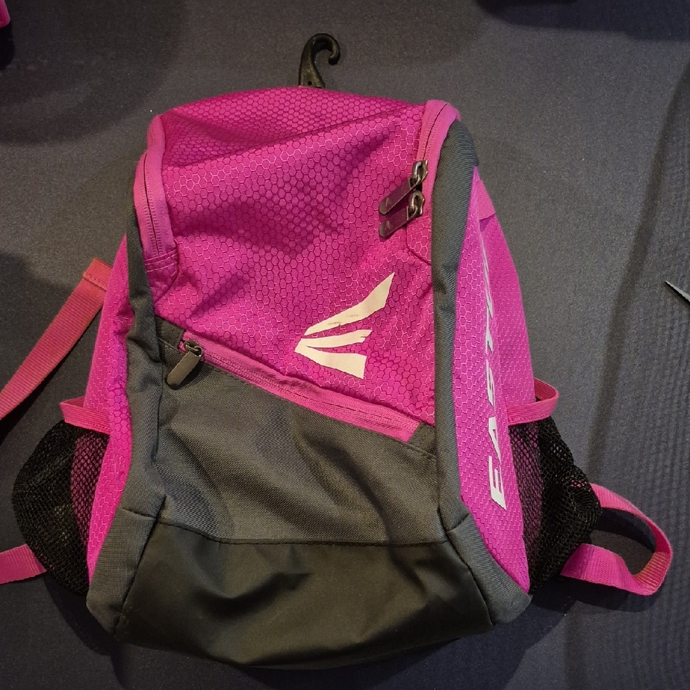 Easton Pink and Grey Softball Bag